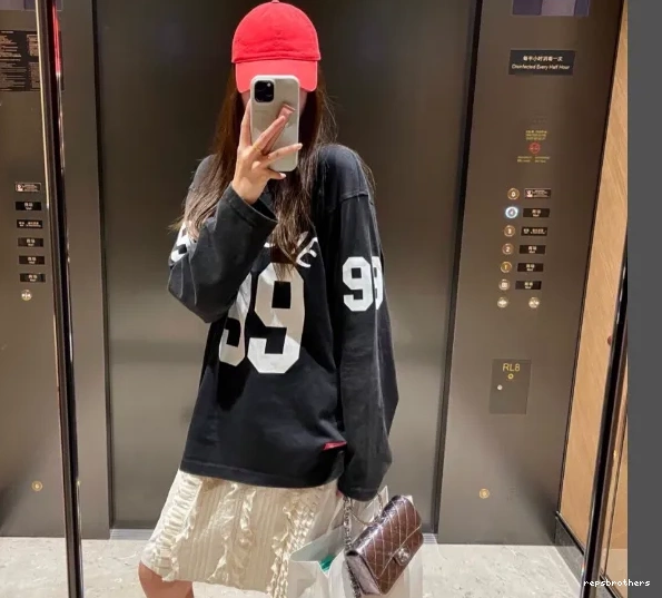 99 99 sleeved T-shirt LS 24SS TEE long 1013